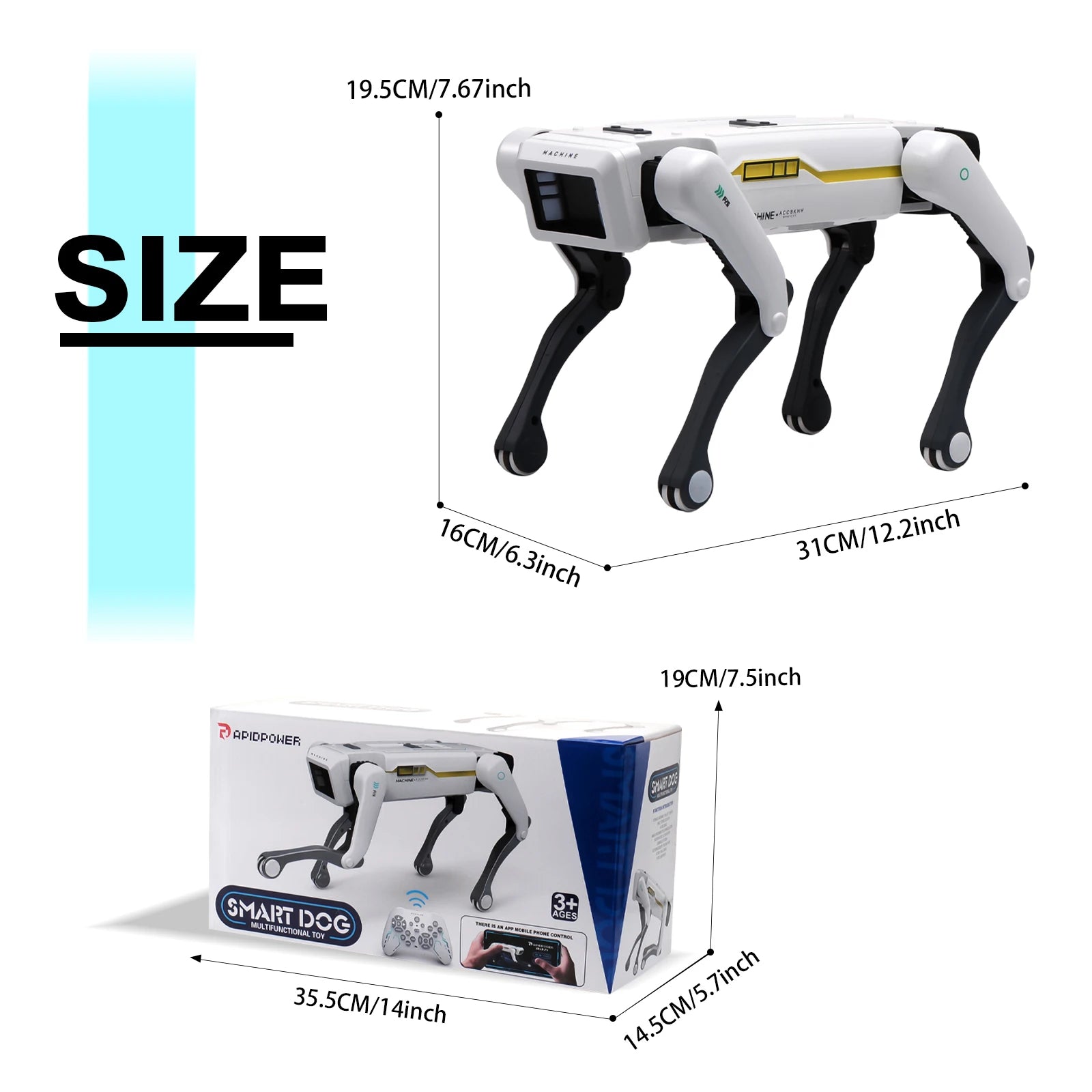Interactive AI Robot Dog Toy Interactive AI Robot Dog Toy